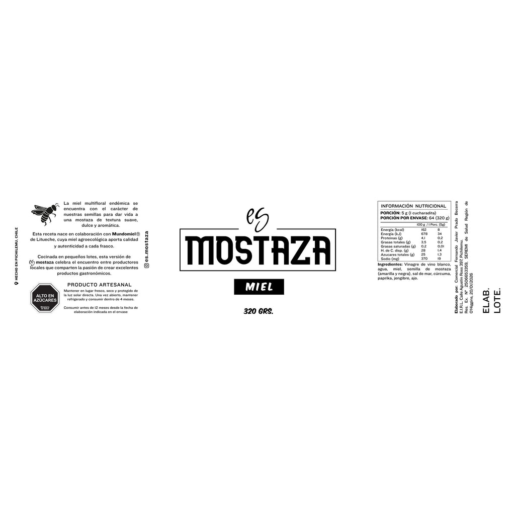 Es Mostaza Miel 320 g